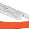 Marbles 100th Anniversary Orange Handle & Stainless Folding Blade Razor EG219