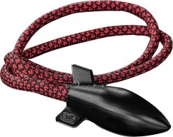 EOS Warhead Bead 3-D Machined Blue Aluminum W/ Paracord Lanyard BWHALB