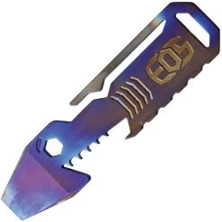 EOS Shark Flame Titanium Bottler Opener Hex Driver Pry Bar Multi-Tool SHKF