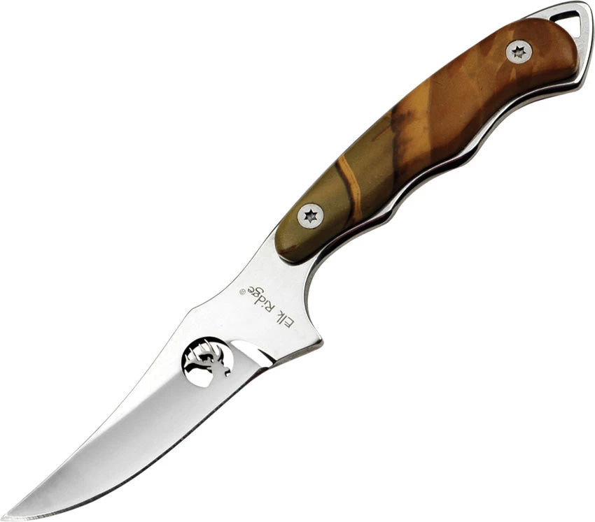 Elk Ridge Camo Fixed Blade 7" Knife 059CA 3 Elk Ridge Camo Fixed Blade 7" Knife 059CA