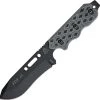 Case TOPS FDX Field Duty Extreme 45 Black Fixed Carbon Steel Hunter Blade Knife FDX45