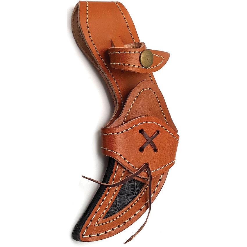 FH Knives Damascus Karambit Black Pakkawood Fixed Blade Knife KMBT002 4 FH Knives Damascus Karambit Black Pakkawood Fixed Blade Knife KMBT002 - Image 2