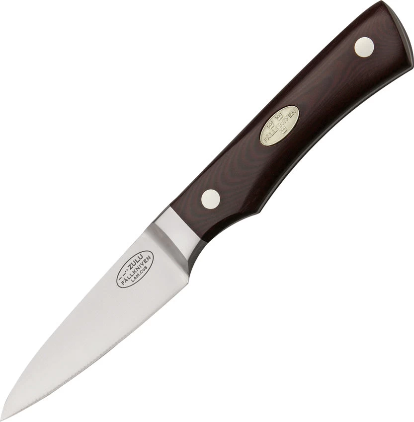 Fallkniven CMT Chefs Zulu Maroon Micarta Cobalt Fixed Blade Knife ZULU 3 Fallkniven CMT Chefs Zulu Maroon Micarta Cobalt Fixed Blade Knife ZULU
