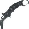 Fox Rescue Pocket Knife Black G10 Linerlock Folding N690 Karambit 599RS -Knives = the best. FOX599RS