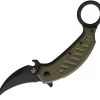 Fox Karambit Linerlock OD Green G10 Folding Bohler N690 Steel Pocket Knife 826OD -Knives = the best. FOX826OD