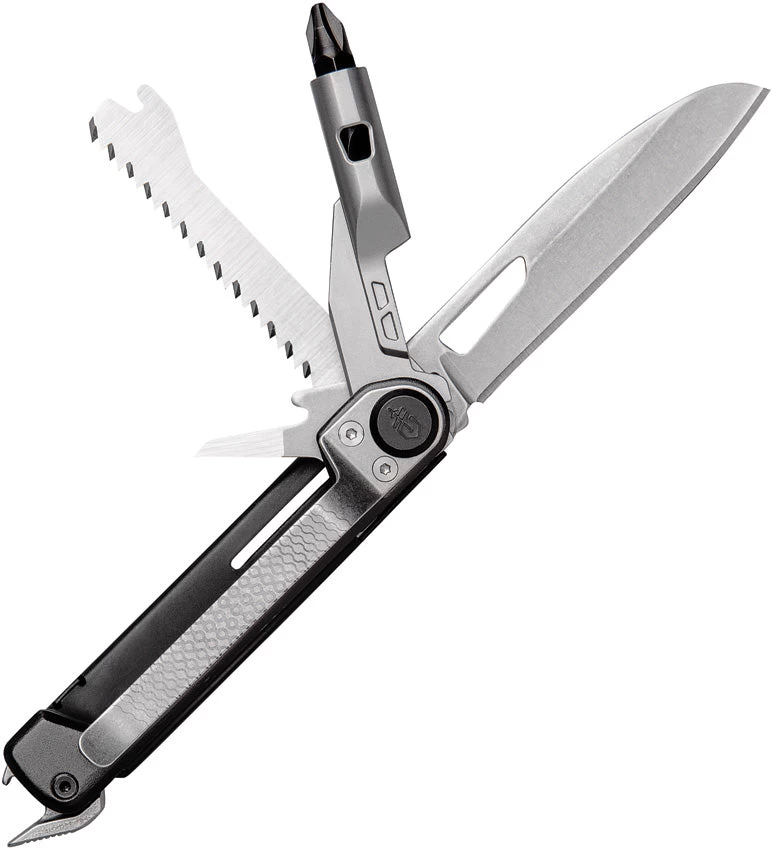 Gerber Armbar Trade 7-In-1 Black & Silver Aluminum Multi-Tool 1064412 3 Gerber Armbar Trade 7-In-1 Black & Silver Aluminum Multi-Tool 1064412