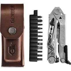 Gerber Center Drive Plus W/ Bits & Leather Sheath 1417 -Knives = the best. G1417 add 04