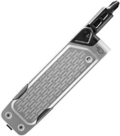 Gerber Lockdown Driver Silver Smooth Aluminum Folding Stainless Pocket Knife 3569 -Knives = the best. G3569 add 02