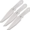 GIL HIBBEN Large Triple Thrower 3pc Set Fixed Blade Throwing Knives With Leather Sheath 5003 -Knives = the best. GH5003