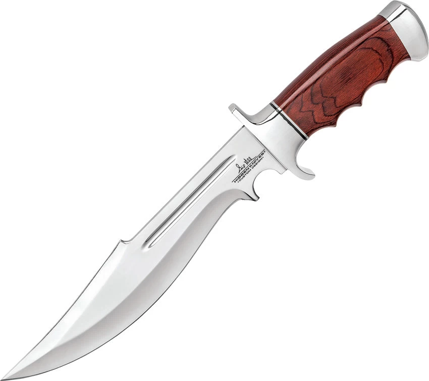Hibben Legionnaire Bowie II Pakkawood 7Cr17MoV Fixed Blade Knife W/ Sheath 5068 3 Hibben Legionnaire Bowie II Pakkawood 7Cr17MoV Fixed Blade Knife W/ Sheath 5068