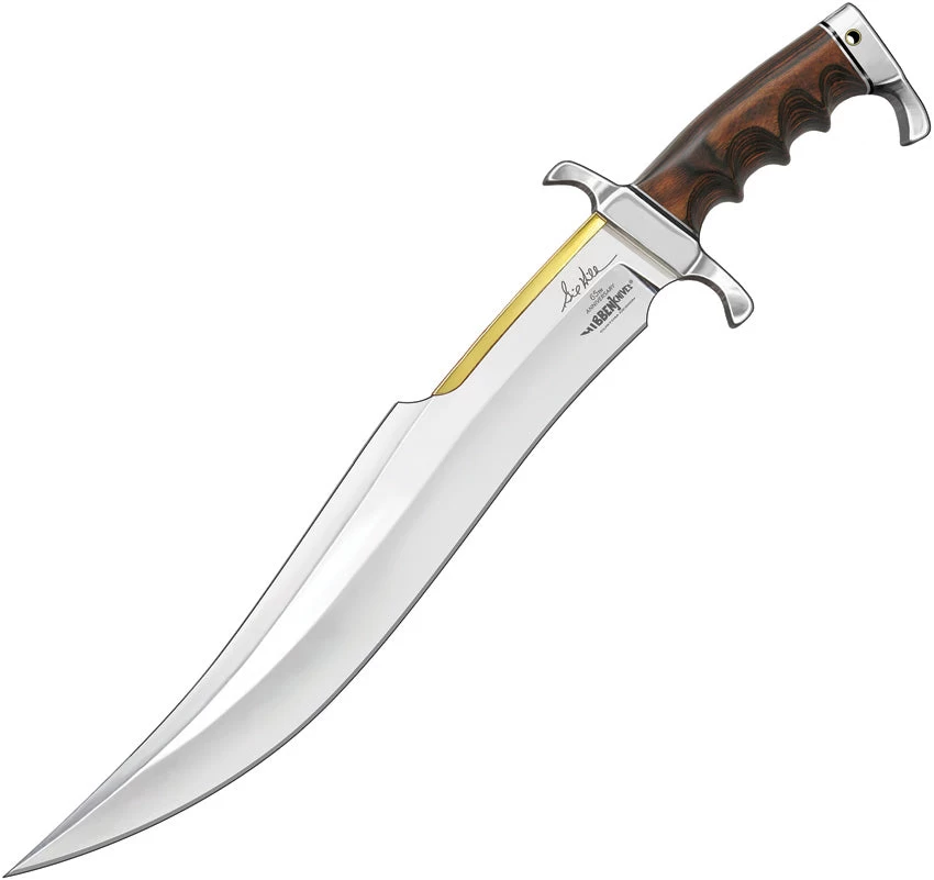 Hibben 65th Anniversary Spartan Bowie Pakkawood Stainless Fixed Blade Knife 5123 3 Hibben 65th Anniversary Spartan Bowie Pakkawood Stainless Fixed Blade Knife 5123