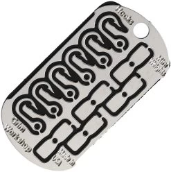 Grim Workshop Mini Hook Dog Tag G010