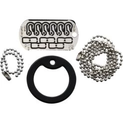 Grim Workshop Mini Hook Dog Tag G010 -Knives = the best. GRITAG010 add 02