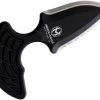 Heretic Knives Sleight Black Aluminum CPM-20CV Push Dagger W/ Sheath 0502C -Knives = the best. H0502C