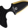 Heretic Knives Sleight Black & Gold Aluminum CPM-20CV Push Dagger W/ Sheath 0509A -Knives = the best. H0509A