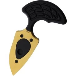 Heretic Knives Sleight Black & Gold Aluminum CPM-20CV Push Dagger W/ Sheath 0509A -Knives = the best. H0509A add 01