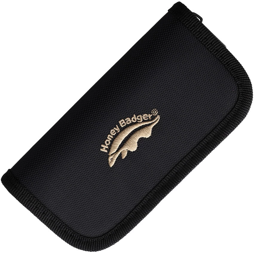 Honey Badger Knives Black Smooth Zipper Knife Carrying Pouch 4009 3 Honey Badger Knives Black Smooth Zipper Knife Carrying Pouch 4009