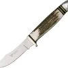 Hen & Rooster Bowie Fixed Blade Knife Stag Stainless Clip Point W/ Sheath 5048 2 Hen & Rooster Bowie Fixed Blade Knife Stag Stainless Clip Point W/ Sheath 5048 -Knives = the best. HR5048
