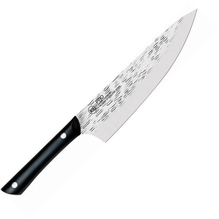 Kershaw Professional Chefs 8" KAI PRO Fixed Black Kitchen Knife AUS-6M HT7066 4 Kershaw Professional Chefs 8" KAI PRO Fixed Black Kitchen Knife AUS-6M HT7066 - Image 2