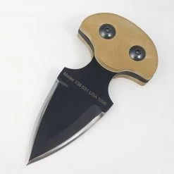 Jason Perry Blade Works Model 138 Little Alien Coyote Brown G10 Push Dagger 138CB 11 Jason Perry Blade Works Model 138 Little Alien Coyote Brown G10 Push Dagger 138CB -Knives = the best. JPB138CB add 03