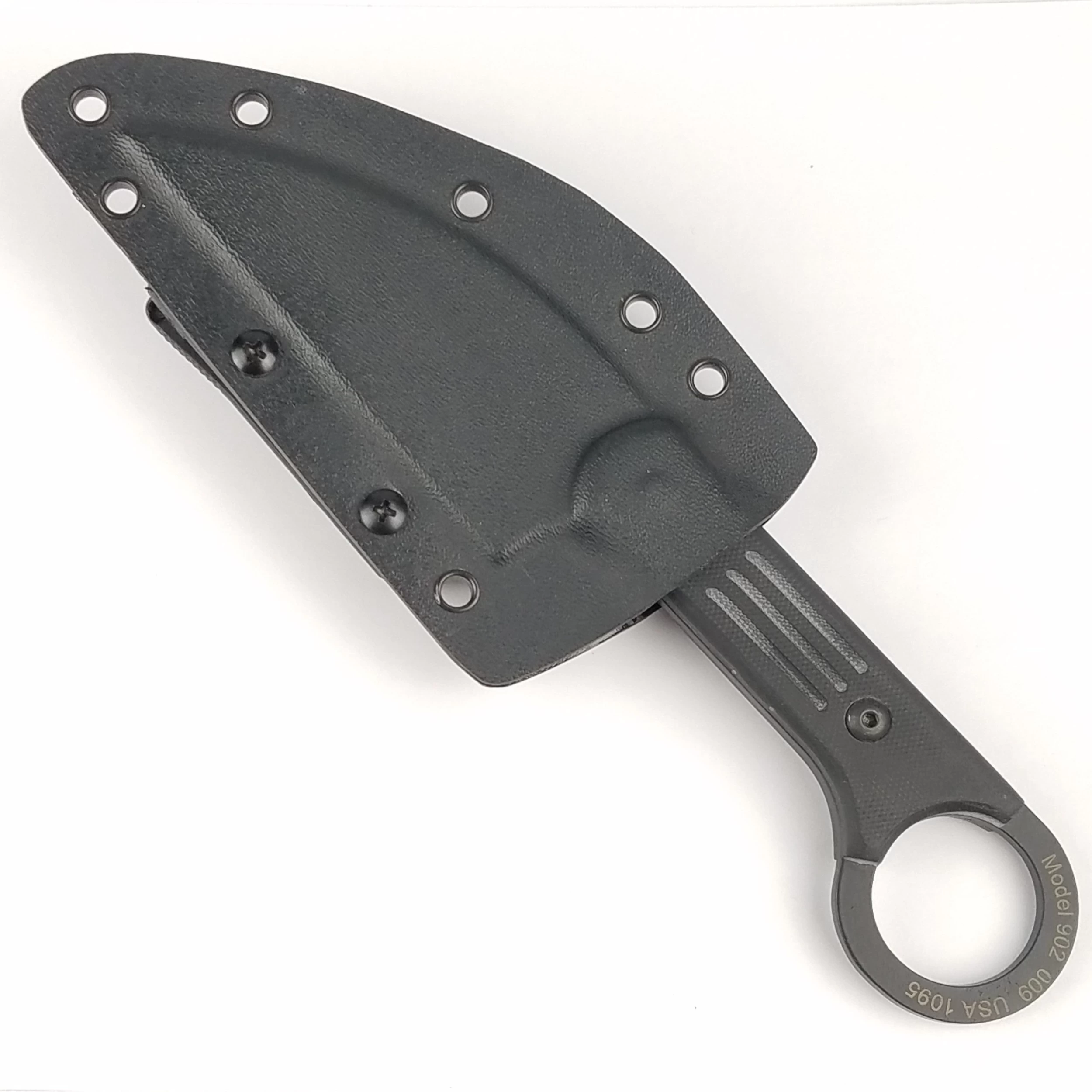 Jason Perry Blade Works Fixed Blade Knife Tactical Karambit Black 1095HC 902GBLK 10 Jason Perry Blade Works Fixed Blade Knife Tactical Karambit Black 1095HC 902GBLK - Image 8