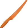 Kai USA Bread Smooth Orange Serrated Stainless Steel Kitchen Knife 5062