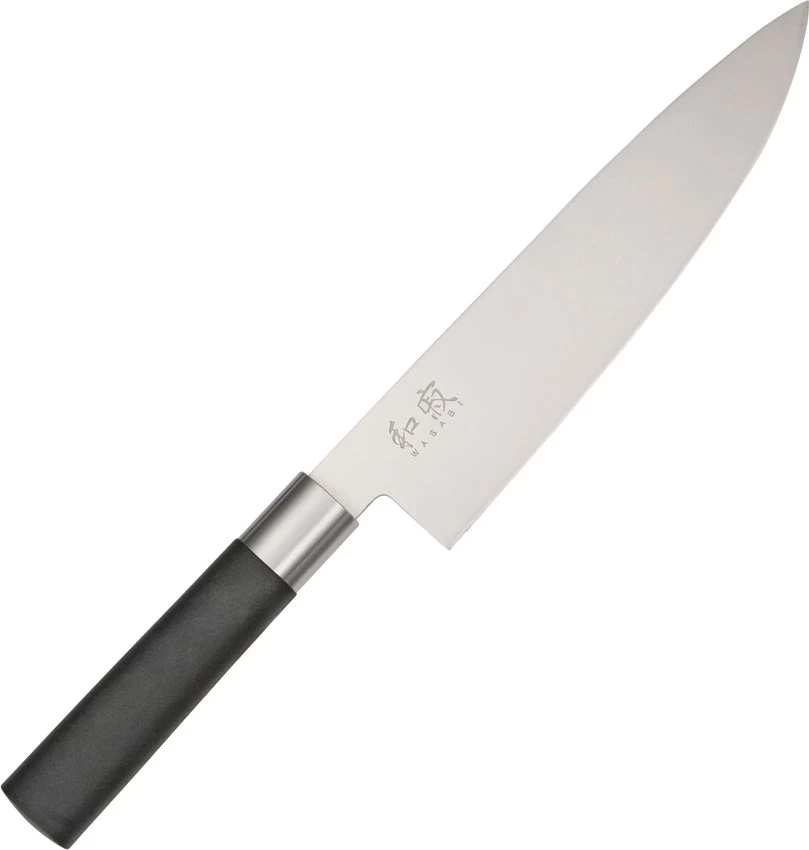 Kai USA Chef's Smooth Gray Polypropylene Stainless Steel Kitchen Knife 6720C 3 Kai USA Chef's Smooth Gray Polypropylene Stainless Steel Kitchen Knife 6720C