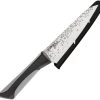 Kai USA Luna Utility Black & Grey Carbon Steel Kitchen Knife 7084 -Knives = the best. KAI7084