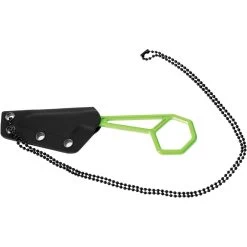 Kansept Knives Hex Light Green Sandvik 14C28N Fixed Blade Neck Knife W/ Sheath 0001A3 -Knives = the best. KG0001A3 add 02