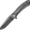 Kershaw Starter Framelock Folding Knife Assist Open Blackwash Flipper - 1301BW 1 Kershaw Starter Framelock Folding Knife Assist Open Blackwash Flipper - 1301BW -Knives = the best. KS1301BW