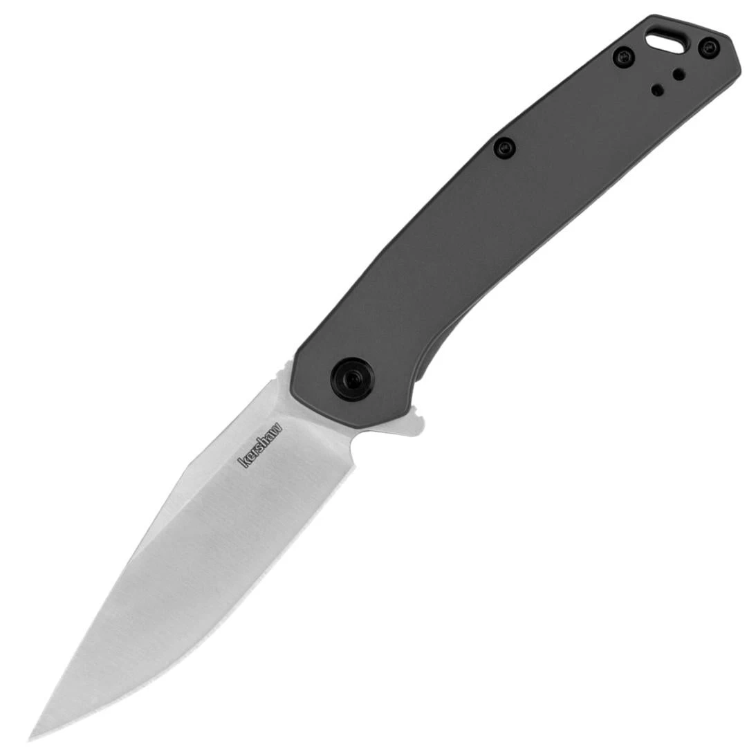 Kershaw Align A/O Framelock Gray Stainless Steel Folding 8Cr13MoV Knife 1405 3 Kershaw Align A/O Framelock Gray Stainless Steel Folding 8Cr13MoV Knife 1405