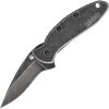 Kershaw Chive Framelock A/O Blackwash Folding Knife 1600BLKBW