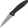 Kershaw 7" Leek Linerlock A/O Drop Pt Blade Black Handle Folding Knife - 1660SWBLK 1 Kershaw 7" Leek Linerlock A/O Drop Pt Blade Black Handle Folding Knife - 1660SWBLK -Knives = the best. KS1660SWBLK