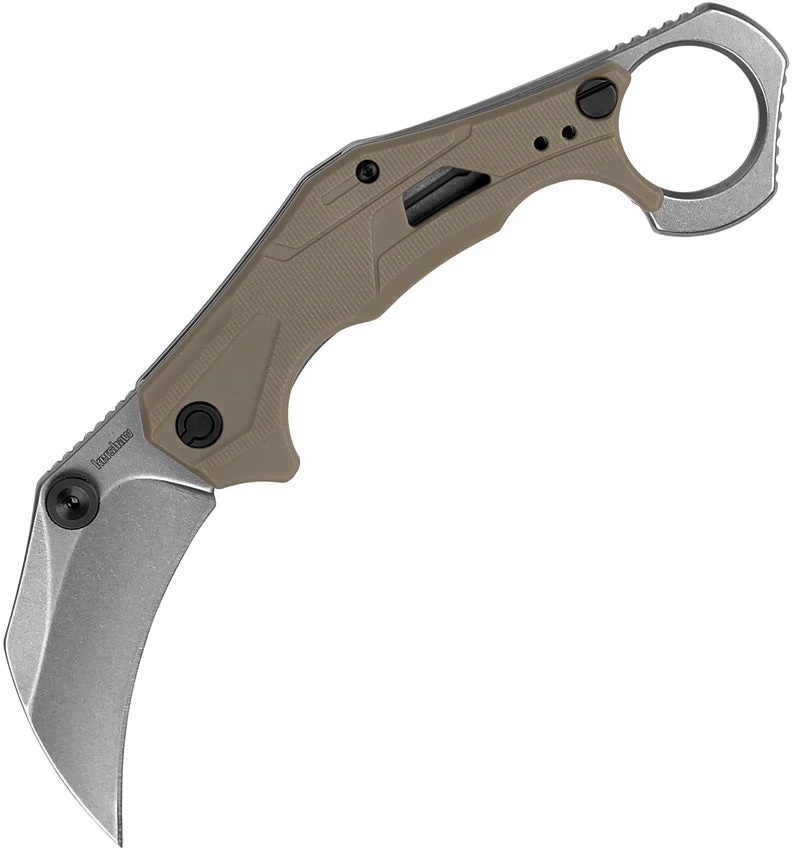 Kershaw Outlier Linerlock A/O Tan GFN Folding SW 8Cr13MoV Pocket Knife 2064TANSW 3 Kershaw Outlier Linerlock A/O Tan GFN Folding SW 8Cr13MoV Pocket Knife 2064TANSW