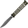 Kershaw Lucha Balisong OD Green Stainless 14C28N Butterfly Knife 5150ODBW -Knives = the best. KS5150ODBW