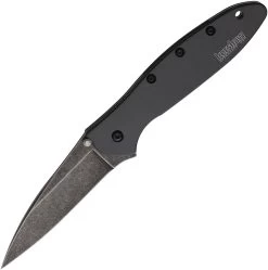 Kershaw Leek Linerlock A/O Factory Second Dark Gray Folding Pocket Knife X1660GRYBWB