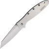 Kershaw Leek Framelock A/O Factory Second Gray Folding Pocket Knife X1660RB