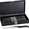 Laguiole LA TOUR 6pc Black Ultra Premium Kitchen Steak Knife Set W/ Case KUPB 2 Laguiole LA TOUR 6pc Black Ultra Premium Kitchen Steak Knife Set W/ Case KUPB -Knives = the best. LAGKUPB 334c6646 ded5 4b05 a3b7 d3c5b18c1b46