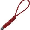 Kershaw Dark Red Paracord Knife Lanyard W/ Kershaw Logo Bead LANYARD18 -Knives = the best. LANYARD18