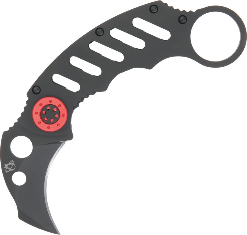 Mantis Cinq 1 Karambit Black/ Red Folding Pocket Knife Stainless Blade MK1 3 Mantis Cinq 1 Karambit Black/ Red Folding Pocket Knife Stainless Blade MK1