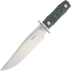 Maserin Bowie 13.5" Green Micarta Fixed Blade Knife + Sheath 977mcv