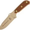TOPS Mil-Spie 3 Elite Fixed Hunter Coyote Tan Blade & Handle Knife - MIL3ELITETAN -Knives = the best. MIL3ELITETAN