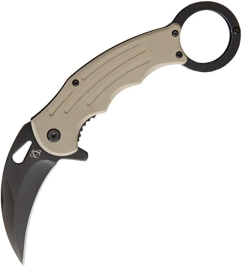 Mantis Karambit Linerlock Desert A/O Folding Pocket Knife Stainless MK5T 3 Mantis Karambit Linerlock Desert A/O Folding Pocket Knife Stainless MK5T