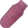 MKM-Maniago Knife Makers Burgundy Magnetic Leather Folding Knife Sheath PLSM01BU