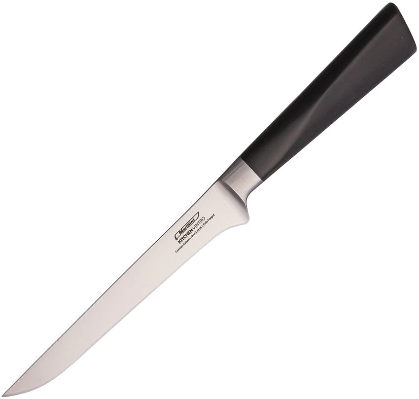 Marttiini Black German Stainless Fixed Blade Boning Kitchen Knife 404110 3 Marttiini Black German Stainless Fixed Blade Boning Kitchen Knife 404110