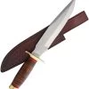 Marbles 14.5" Stacked Leather Fixed Blade Bowie Knife + Sheath 577 -Knives = the best. MR577
