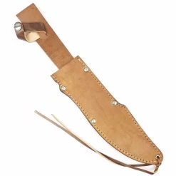 Marbles Stacked Leather Bowie 15" Fixed Blade Knife + Sheath 621 -Knives = the best. MR621 add 02