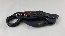 MTECH Black & Red Karambit Claw Finger Hole Tactical Folding Knife - 529BK -Knives = the best. MT529BKE 3125b7d0 3e85 466a a2df 923d13c88439