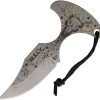N.C. Custom Bully Push Dagger Stonewash Aus-8 Fixed Blade Knife C021