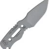 TOPS Knives Nit Picker Fixed Hunter Pt Blade Tactical Gray Handle Knife NITP01 -Knives = the best. NITP01